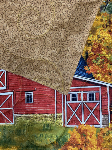 Ann’s Red Barn Throw