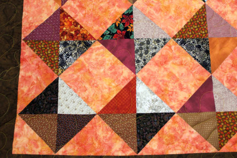 Barbara’s Quilt of Warm Colors