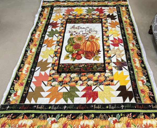 Denise’s Autumn Is Calling Quilt by Jeanne