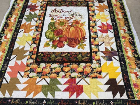 Denise’s Autumn Is Calling Quilt by Jeanne