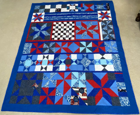 Melanie’s American Stars Quilt