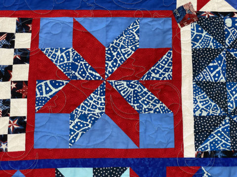 Melanie’s American Stars Quilt