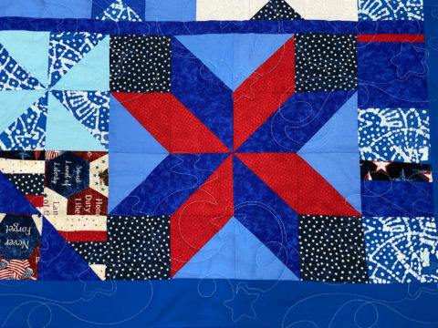 Melanie’s American Stars Quilt