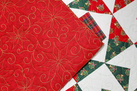 Barbara’s Christmas Snowflakes Quilt