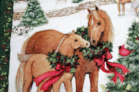 Sharon’s Christmas Horses