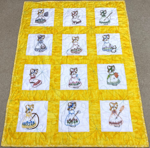 Joleata’s Sun Bonnet Sue Quilt