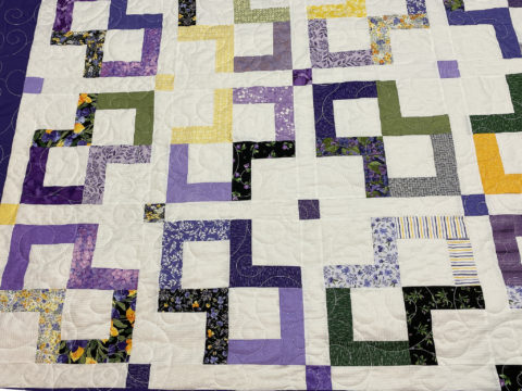 JoAnne’s Geometry in Purple Quilt