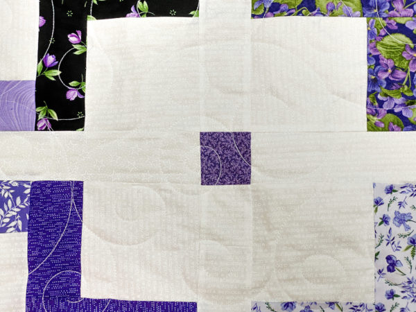 JoAnne’s Geometry in Purple Quilt
