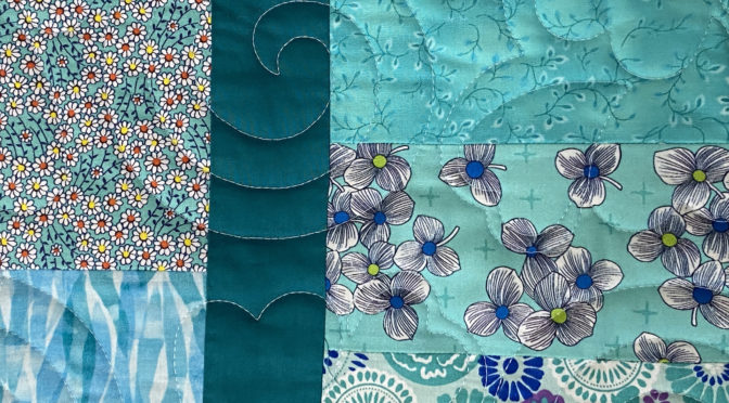 Yvonne’s Teal Delight Quilt