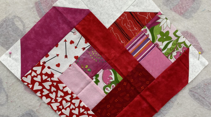 Sewing Class – Scrappy Log Cabin Quilt Block