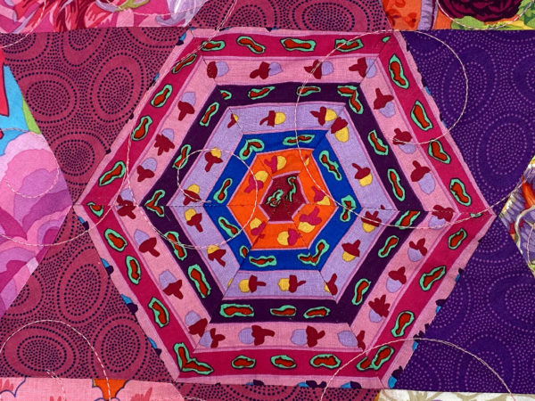Mediterranean Hexagon Quilt