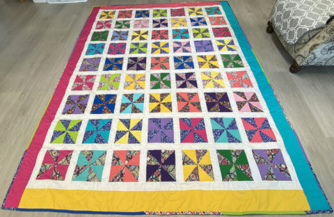 Janice’s Pinwheel Quilt