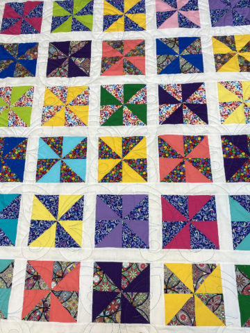 Janice’s Pinwheel Quilt