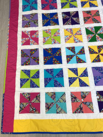 Janice’s Pinwheel Quilt