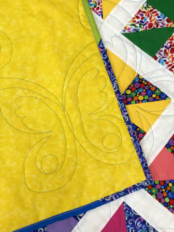 Janice’s Pinwheel Quilt