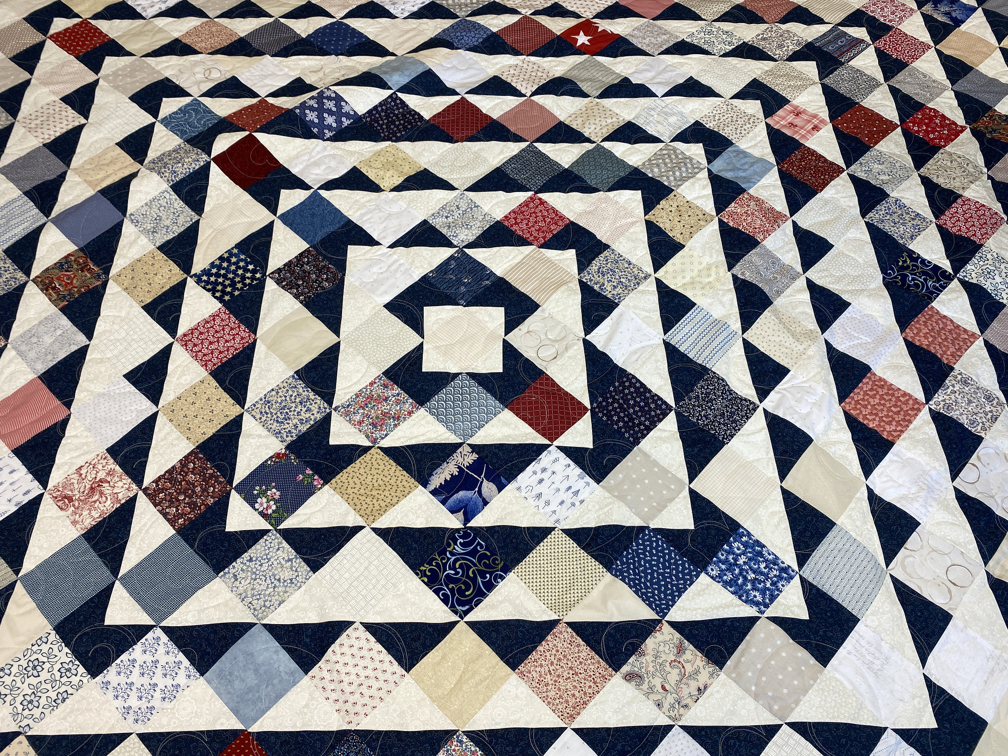 JoAnne’s Squares & Triangles Quilt