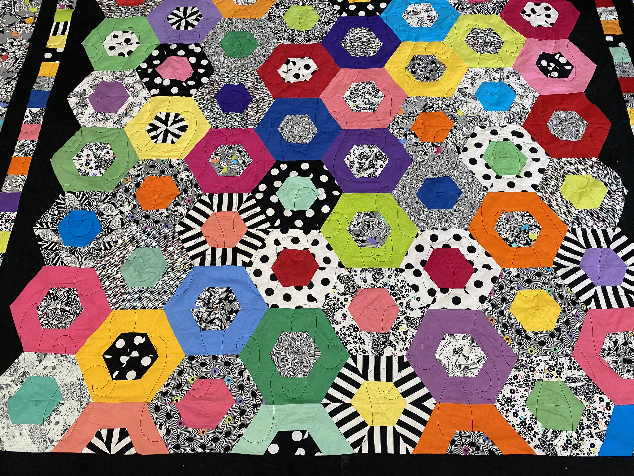 Susan’s Hexagon Quilt