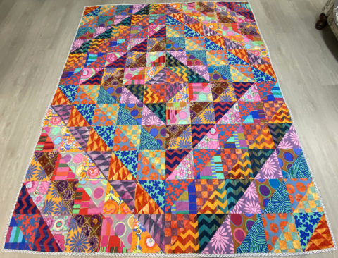 Terrie’s Abstract Squares Quilt