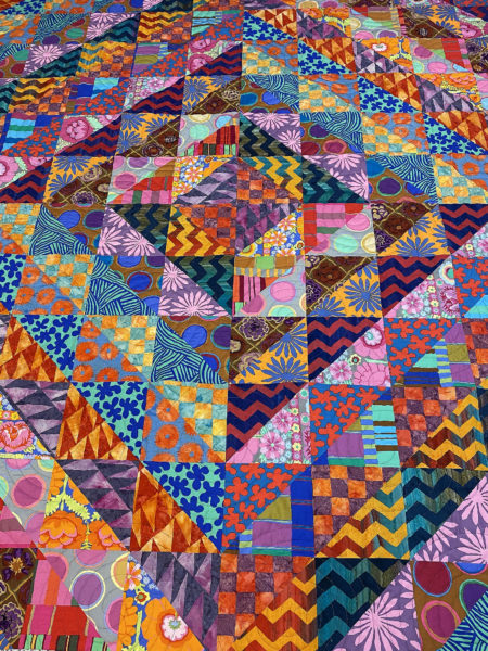 Terrie’s Abstract Squares Quilt