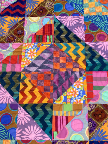 Terrie’s Abstract Squares Quilt