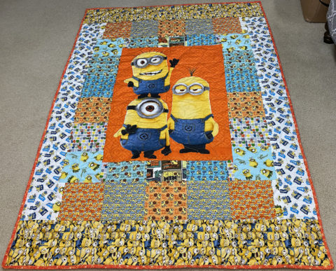 Chris’s Minion Quilt