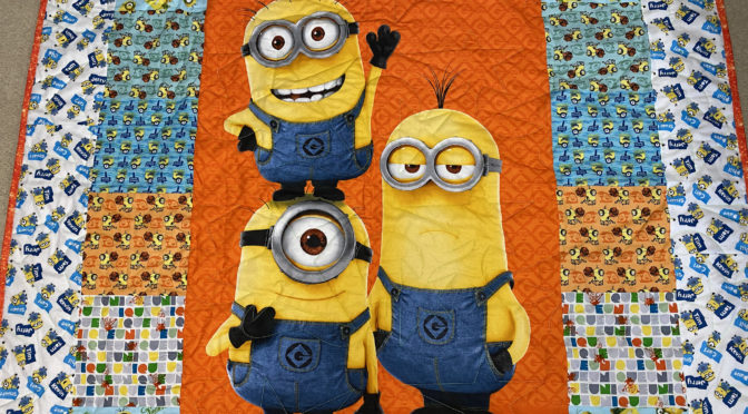 Chris’s Minion Quilt