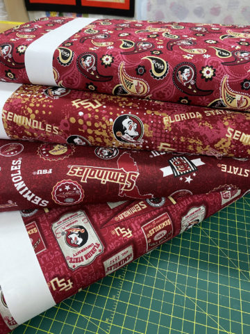 New Florida State University Fabric