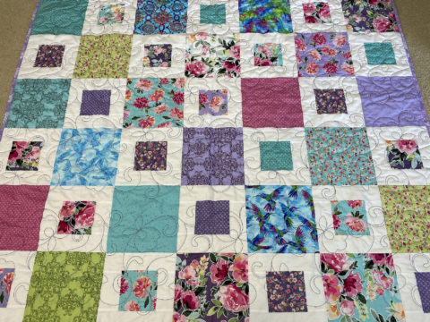 Melanie’s Birds & Blooms Quilt