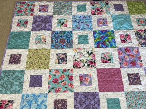 Melanie’s Birds & Blooms Quilt