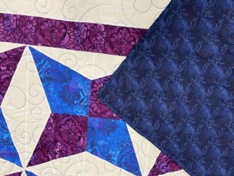 Patti’s Sixty Degree Diamond Star Quilt