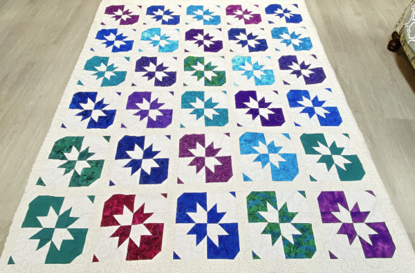 Disappearing Block Quilt by Phyllis