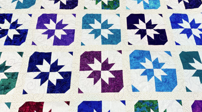 Disappearing Block Quilt by Phyllis!