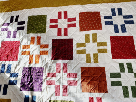 Abigail’s Layer Cake Custard Quilt