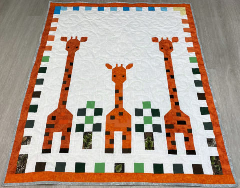 Sandra’s Giraffe Baby Quilt