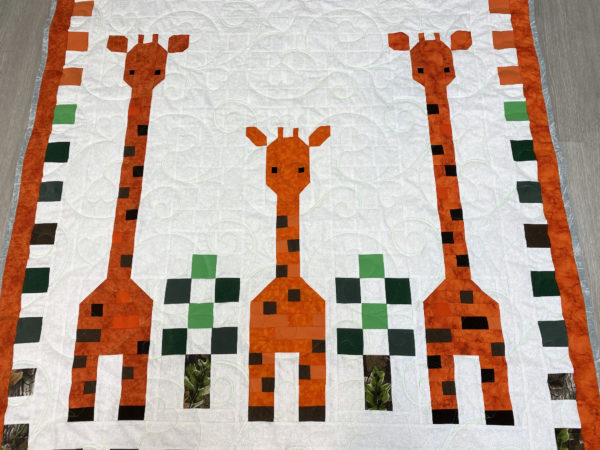 Sandra’s Giraffe Baby Quilt