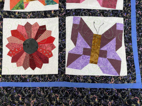 Theresa’s Butterflies & Flowers Throw