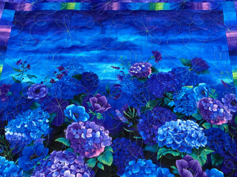 Ann’s Hydrangea Throw