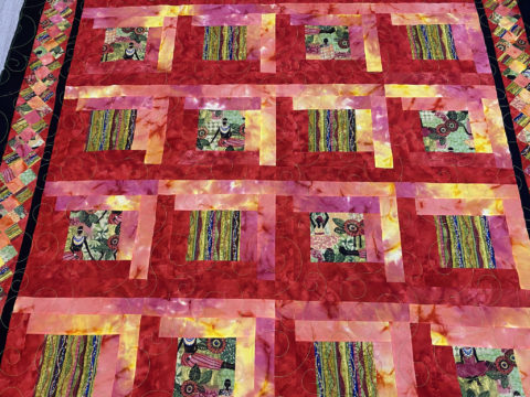 Barbara’s Log Cabin Quilt