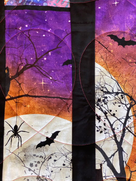 Melanie’s Halloween Batiks Quilt