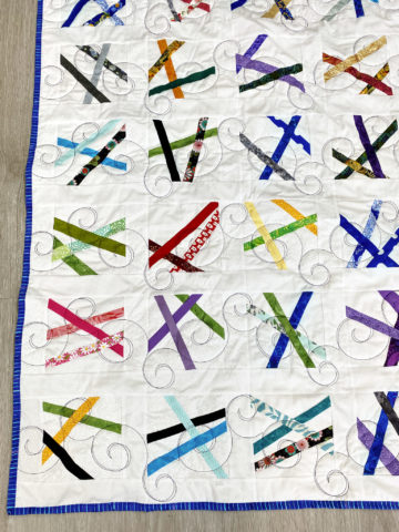 Patti’s Pick-Up Sticks Quilt