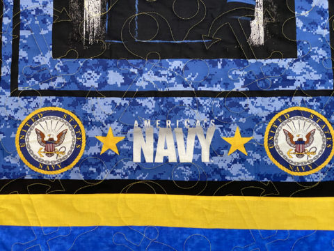 Freida’s Navy Throw