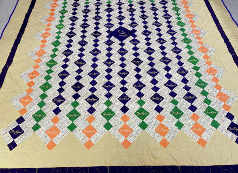 Patti’s Chandelier Crown Royal Quilt