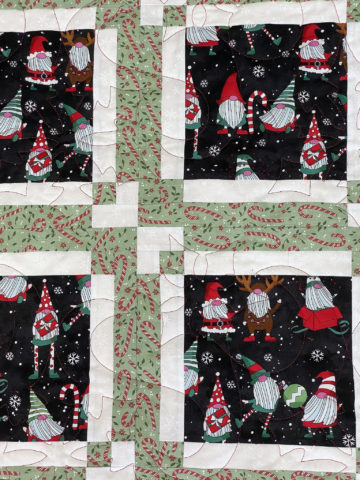 Bonnie’s Christmas Elves Throw