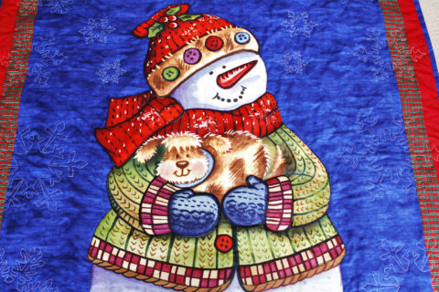 Debbie’s Snowman Quilt