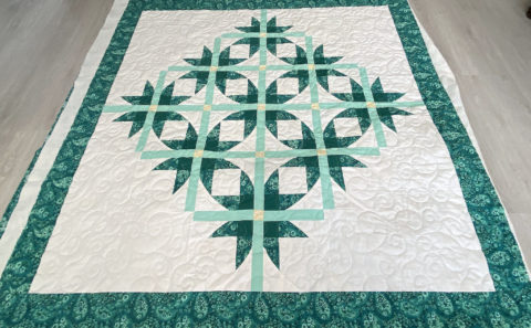 Jan’s Cathedral Stars Quilt