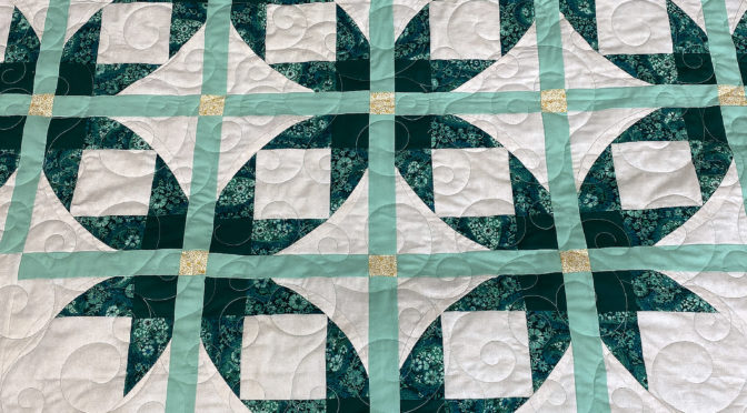 Jan’s Cathedral Stars Quilt!