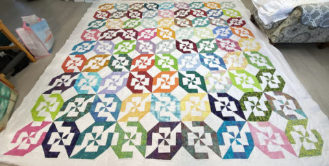 JoAnne’s Disappearing Double Pinwheel Quilt