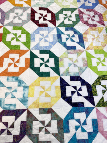 JoAnne’s Disappearing Double Pinwheel Quilt