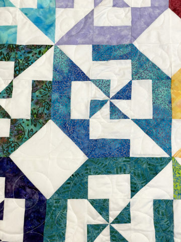 JoAnne’s Disappearing Double Pinwheel Quilt