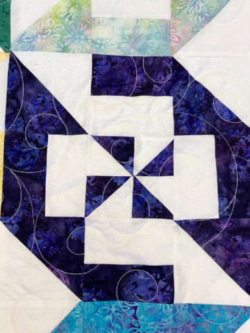 JoAnne’s Disappearing Double Pinwheel Quilt